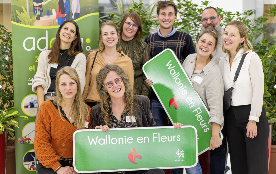 Logo de Wallonie en Fleurs